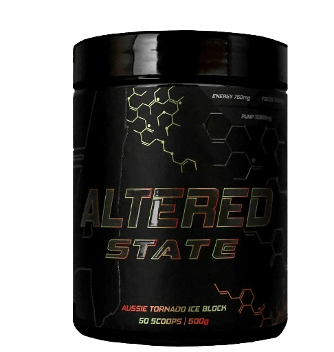 Altered State, Altered Nutrition, Pre workout